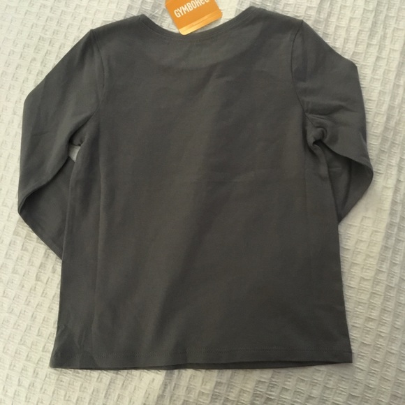 NEW Gymboree Ballerina Top, Gray, NWT - Picture 3 of 4